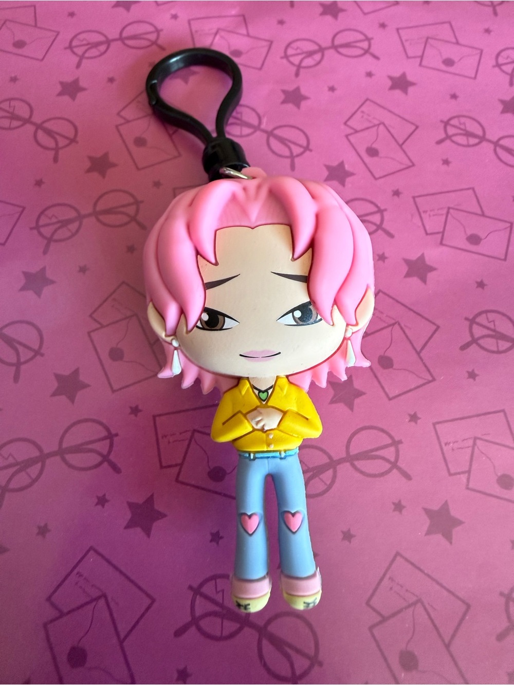 K-Pop Demon Hunters Netflix Saja Boys ROMANCE Character Figural Keychain